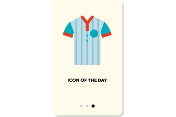 Baseball Player Clothes Flat Icon
