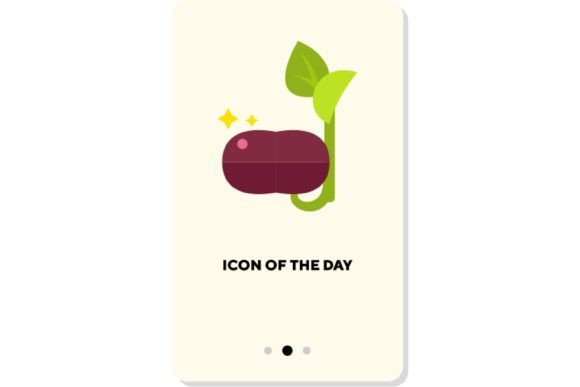 Evaluating the Sprouts Flat Icon: Grain, Bean, Nut, and Seed Visuals for Web Design
