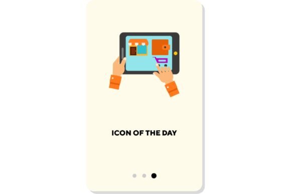 Mastering the Using Phone or Laptop Flat Icon