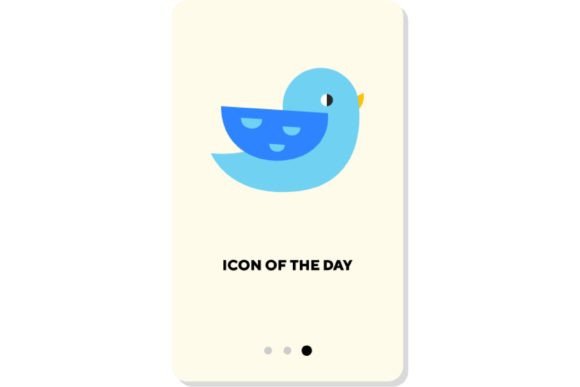The Art of Minimalism: Integrating the Colorful Bird Thin Flat Icon into Modern Digital Design