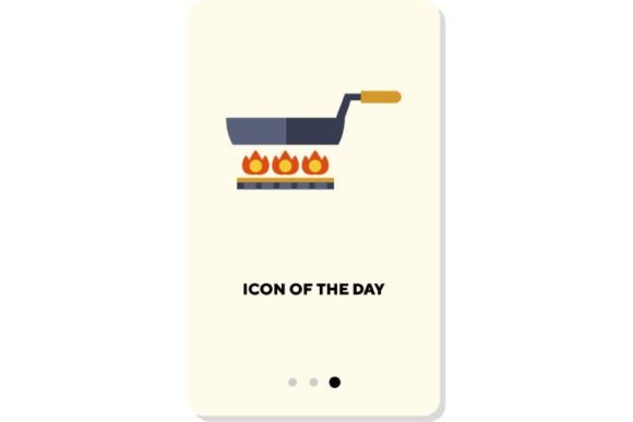The Visual Language of Heat: Mastering the Cooking Appliance Thin Flat Icon